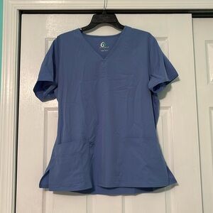 womens scrub top